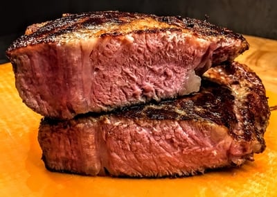 Seared Steak - Pellet Grill